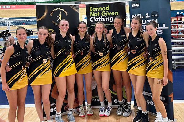 U17s netball team